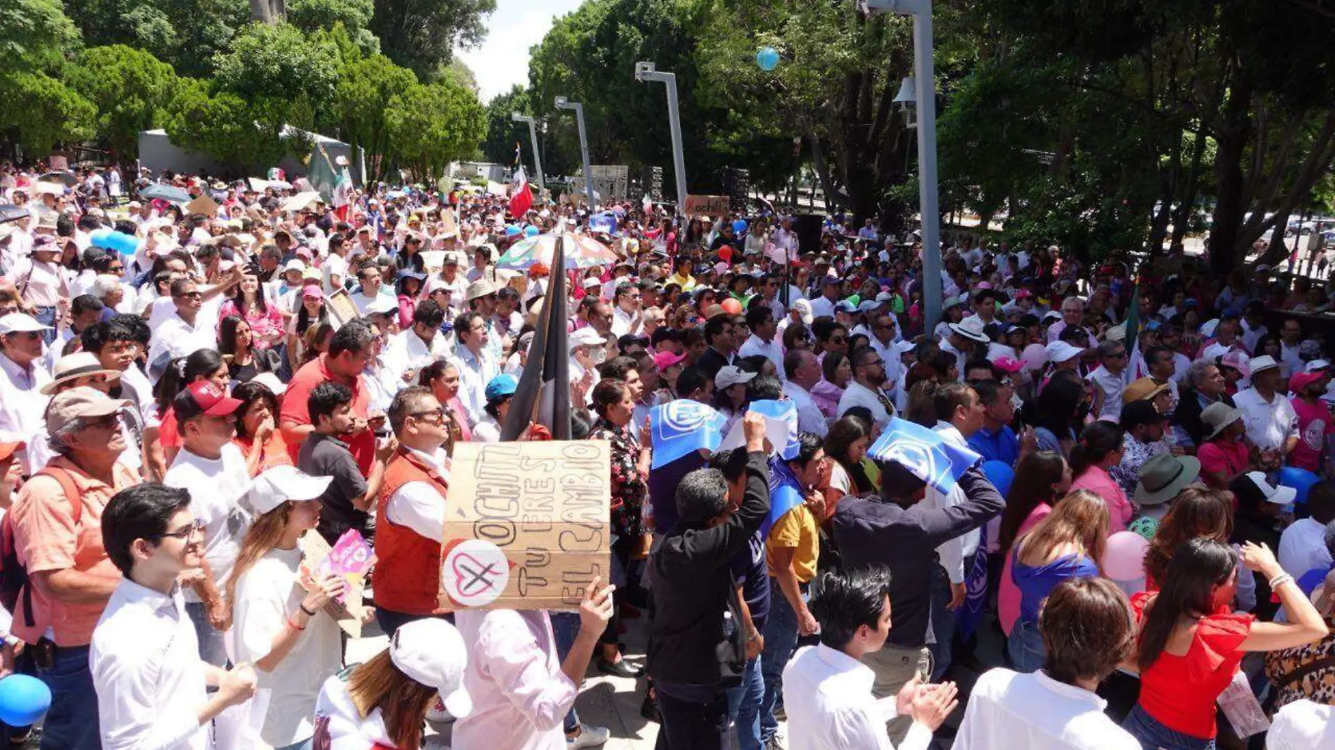 Se reúnen simpatizantes poblanos para respaldar a Xóchitl Gálvez